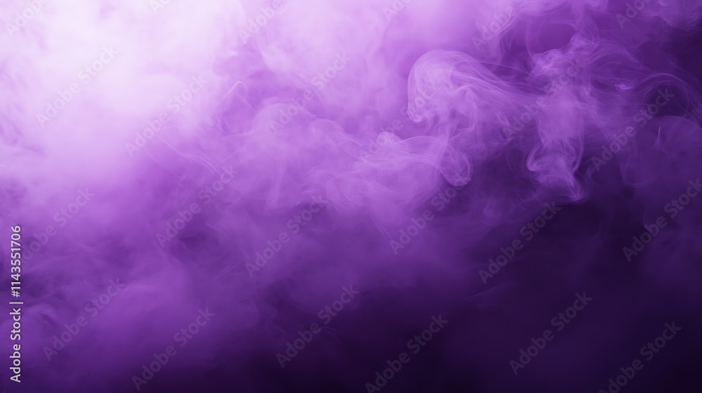 Wafting vividly purple smoke softly flowing photo close up. AI Generated Wafting vividly purple smoke softly flowing photo close up. AI Generated