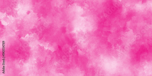 Pastel pink abstract painted watercolor aquarelle paper template design,white paper background with painting soft textured on wet white paper background,Ink paint brush stain. Vector watercolour textu