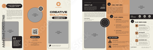 Creative Solution Agency Trifold Brochure