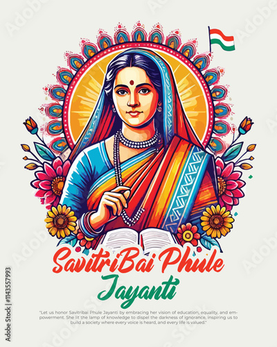 Savitribai Phule Jayanti Celebrating Indias first woman teacher on 3rd January social media post