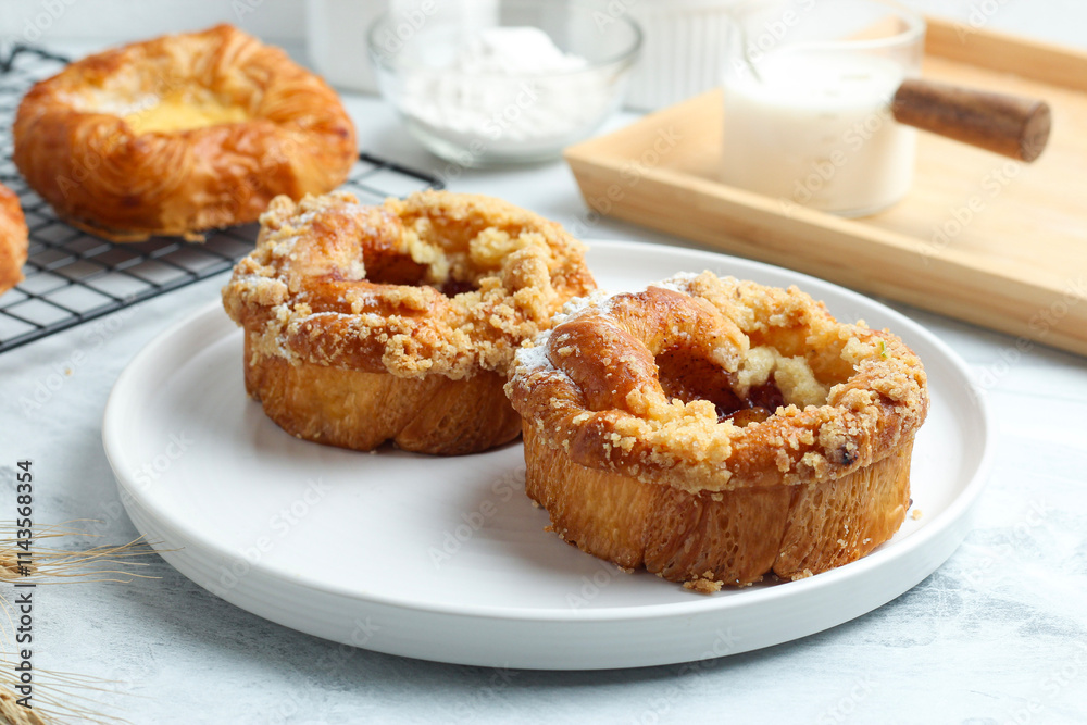 Apple pie pastry. Mini apple pie. Apple pie pastry. Mini apple pie.