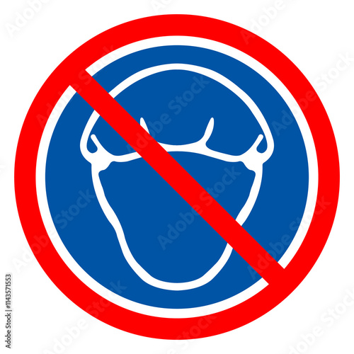 Wear Hairnet Symbol Sign, Vector Illustration, Isolate On White Background Label .EPS10