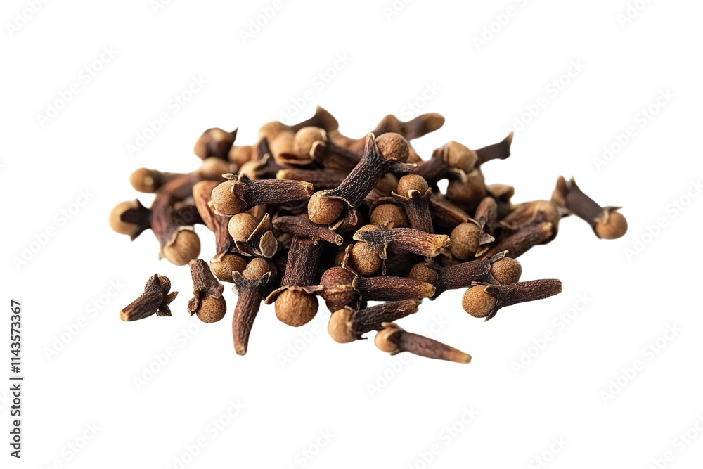 A pile of ground cloves A pile of ground cloves