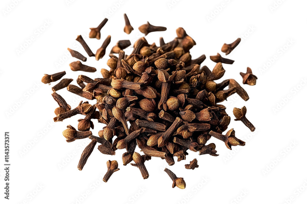 A pile of ground cloves A pile of ground cloves