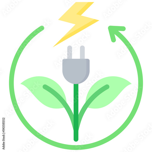 Renewable Energy Icon