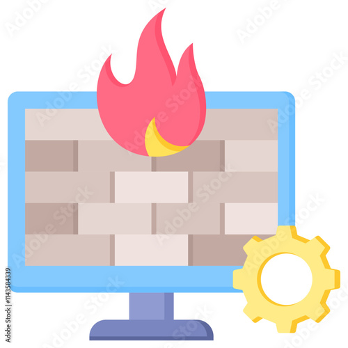 Firewall Icon