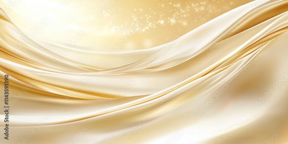 Luxurious golden fabric drapes elegantly, showcasing premium beauty and skincare products. Luxurious golden fabric drapes elegantly, showcasing premium beauty and skincare products.