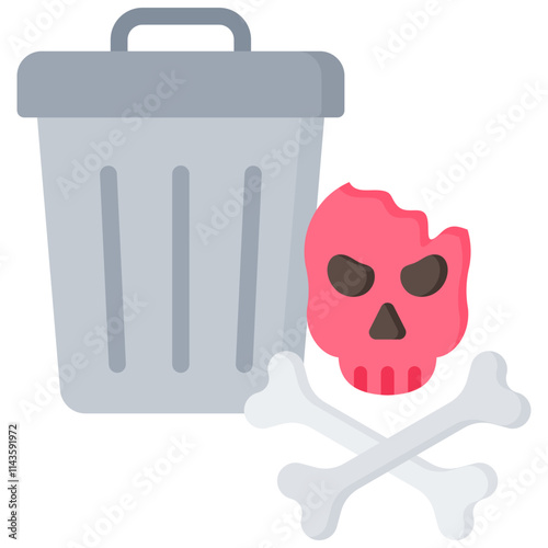 Hazardous Waste Icon