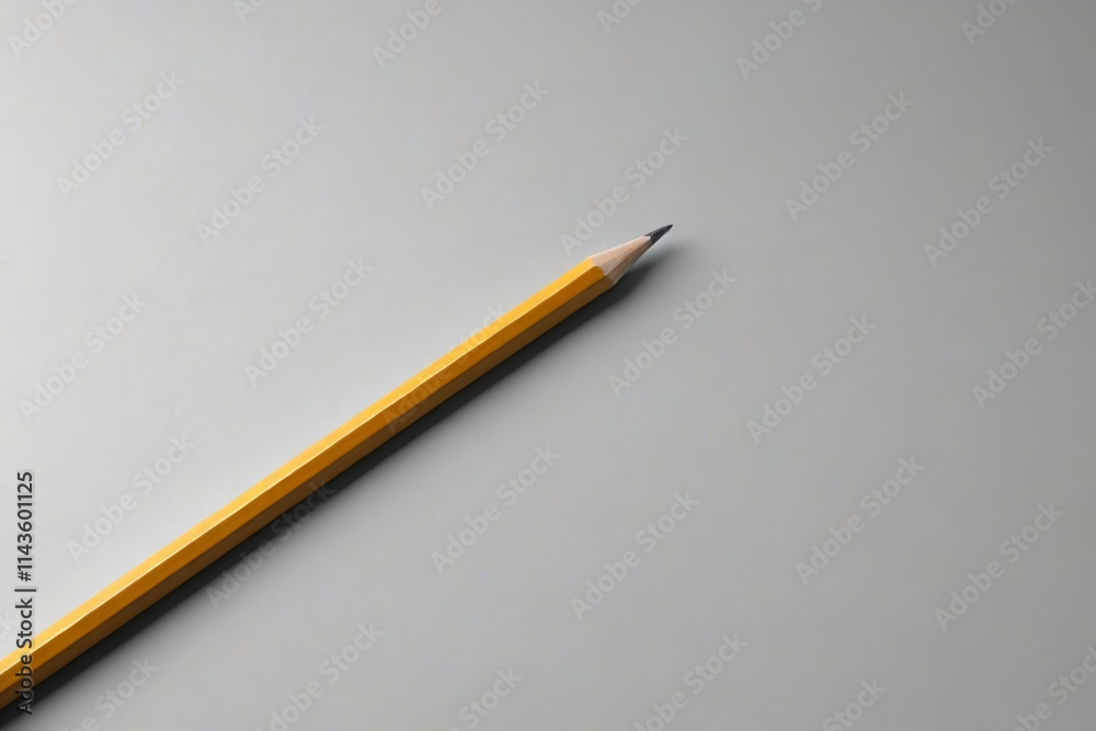 there is a pencil that is sitting on a table there is a pencil that is sitting on a table
