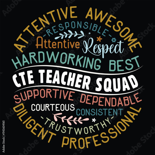 Groovy CTE Teacher Squad  After School Daycare Provider