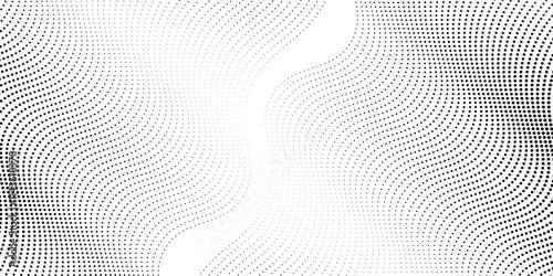 Light gradient halftone dots grunge wide background shape dots modern halftone