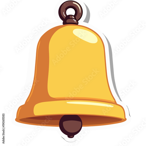 Luxurious Bell 3D Illustration