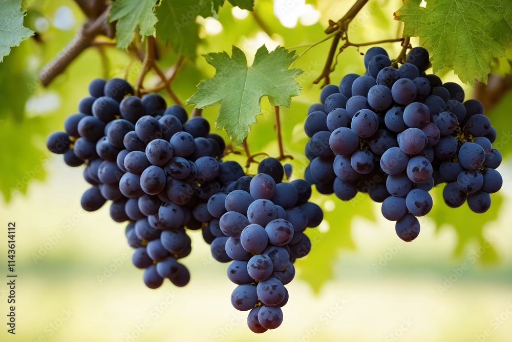 there are many grapes hanging from a vine in the sun there are many grapes hanging from a vine in the sun