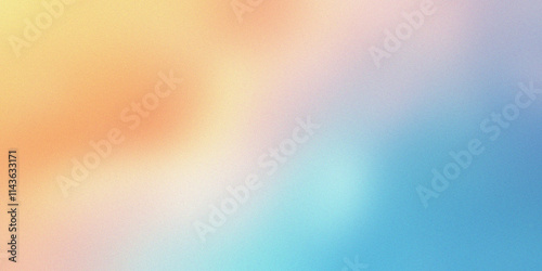 Abstract smooth pastel gradient background with grainy texture. Colorful abstract background