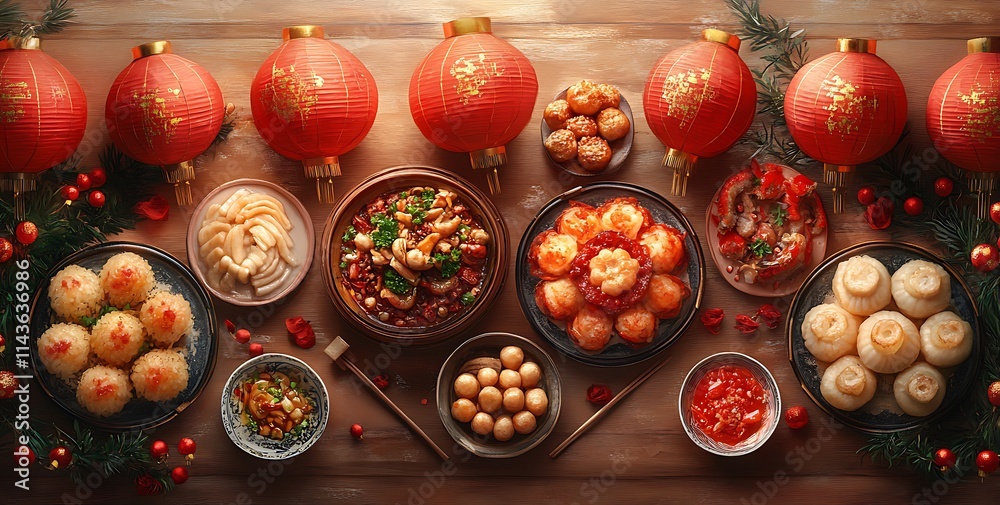 A Table with Food on It
A Table with Food on It