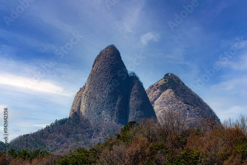 마이산 풍경-진안, 전라북도 대한민국