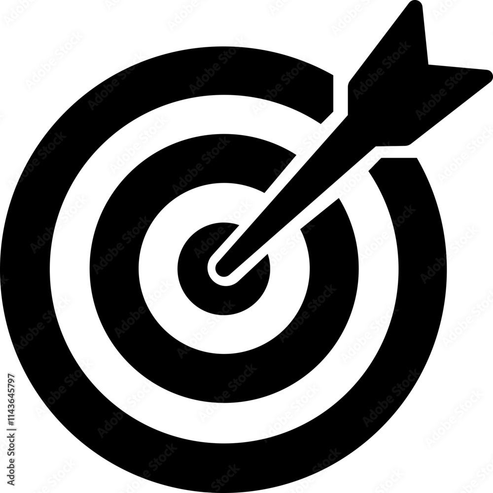 Target icon.Target Line Icon Design, Editable Stroke, Pixel Perfect, Stock Illustration. Goal symbol collection. Simple target with arrow. Darts icon. Hitting the bullseye icon line and flat style. Target icon.Target Line Icon Design, Editable Stroke, Pixel Perfect, Stock Illustration. Goal symbol collection. Simple target with arrow. Darts icon. Hitting the bullseye icon line and flat style.