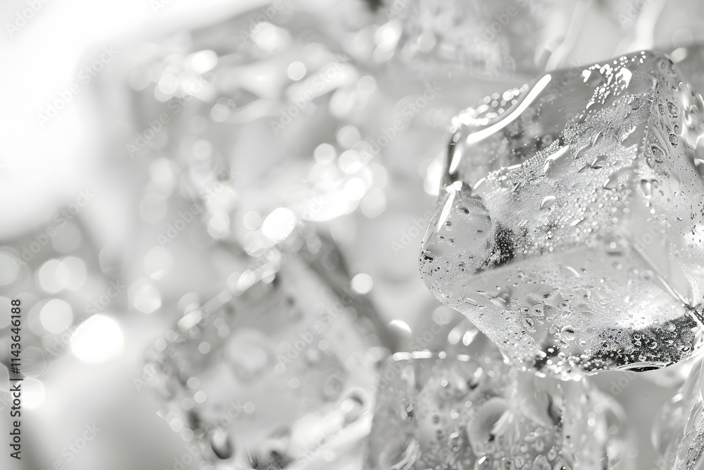 close up of ice cubes close up of ice cubes