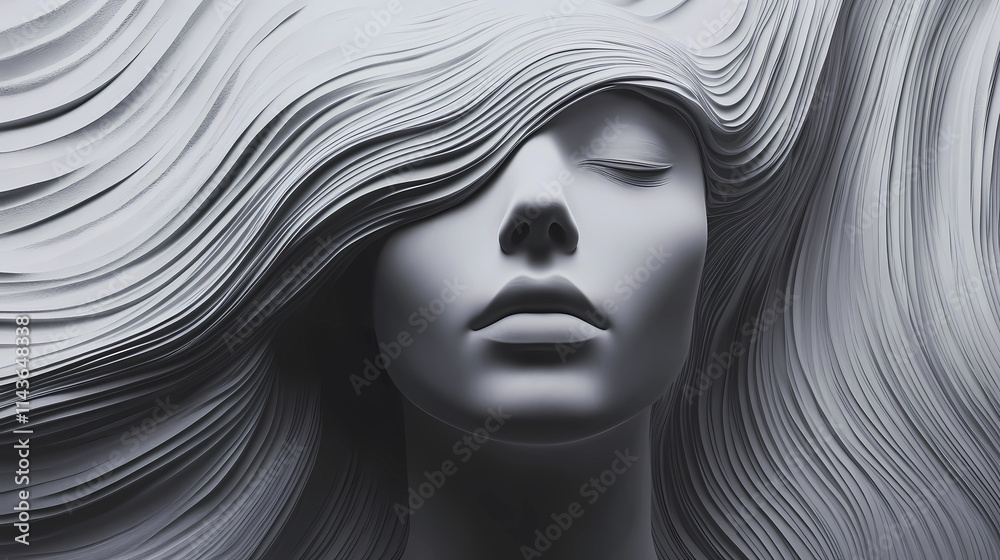 Faceless Abstraction A Minimal Geometric Grunge Portrait in Cinematic 3D Faceless Abstraction A Minimal Geometric Grunge Portrait in Cinematic 3D