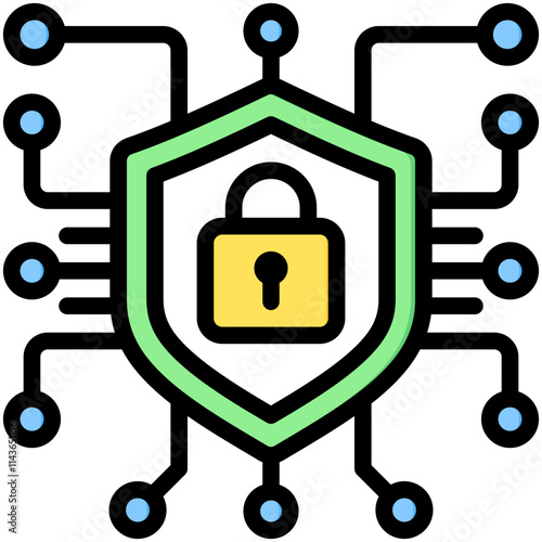 Cyber Security Icon