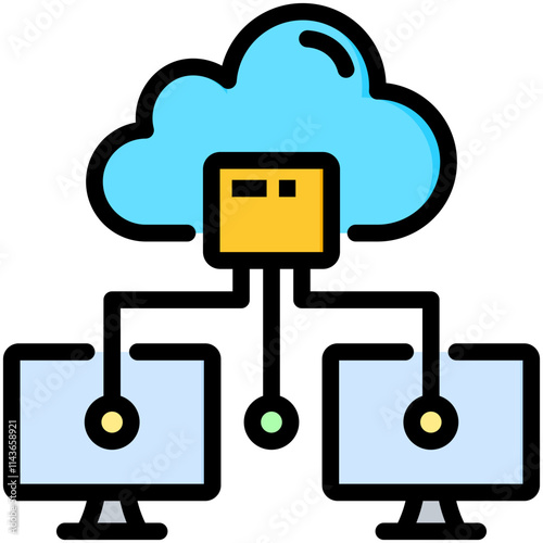 Cloud Computing Icon