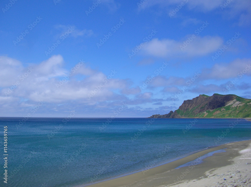 礼文島 岬めぐりコースの風景(ゴロタ浜) 礼文島 岬めぐりコースの風景(ゴロタ浜)