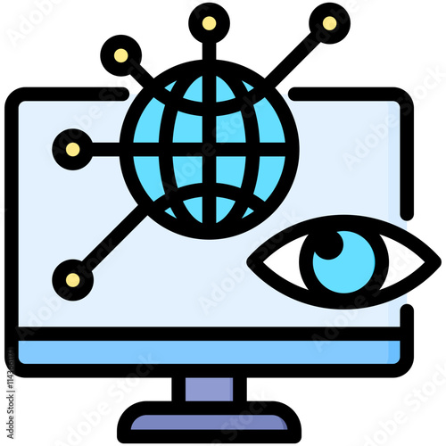 Network Monitoring Icon