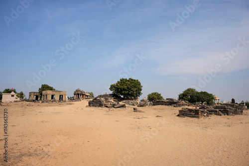 Obraz na płótnie Royal tribute: Rao Lakha Chhatri, jewel of Bhuj w salonie