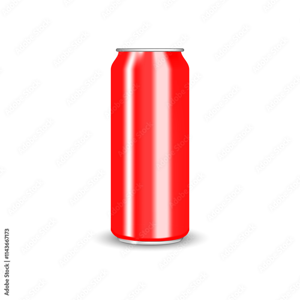Obraz premium Realistic aluminum cans with water drops. empty metallic can. Aluminium can mockup for energy drinks, cola, soda, beer, and juice. Aluminum cans on transparent background.