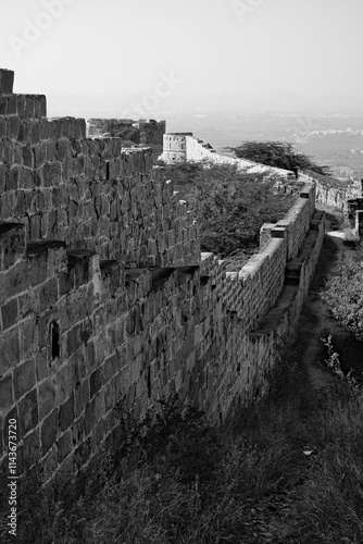 Obraz na płótnie Bhuj Fort: Witness to the History of Gujarat w salonie