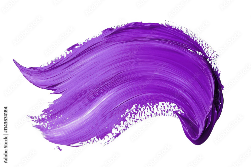 abstract purple paint stroke isolated on transparent background abstract purple paint stroke isolated on transparent background