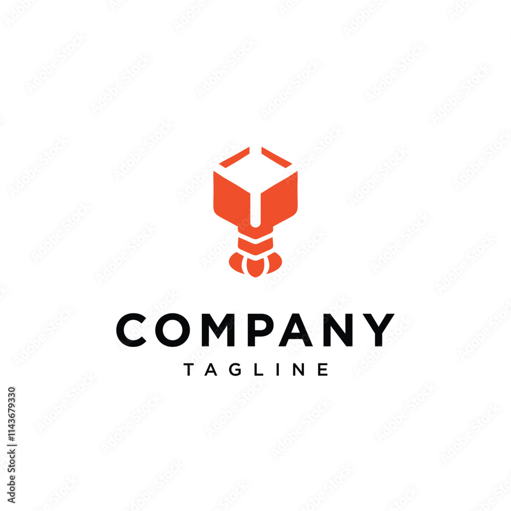 Lobster Box Logo Icon Vector Lobster Box Logo Icon Vector