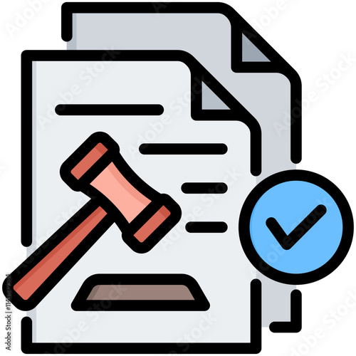 Legal Document Icon