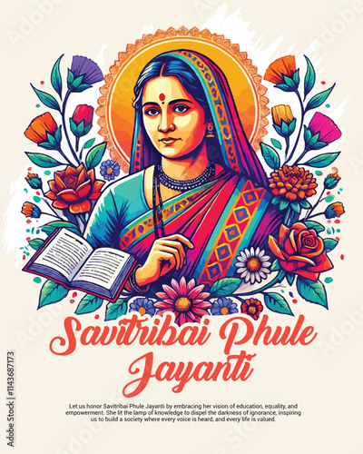 Savitribai Phule Jayanti Celebrating Indias first woman teacher on 3rd January social media post
