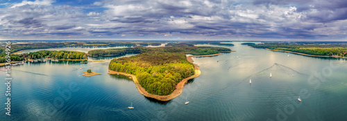 Mazury, kraina tysiąca jezior.