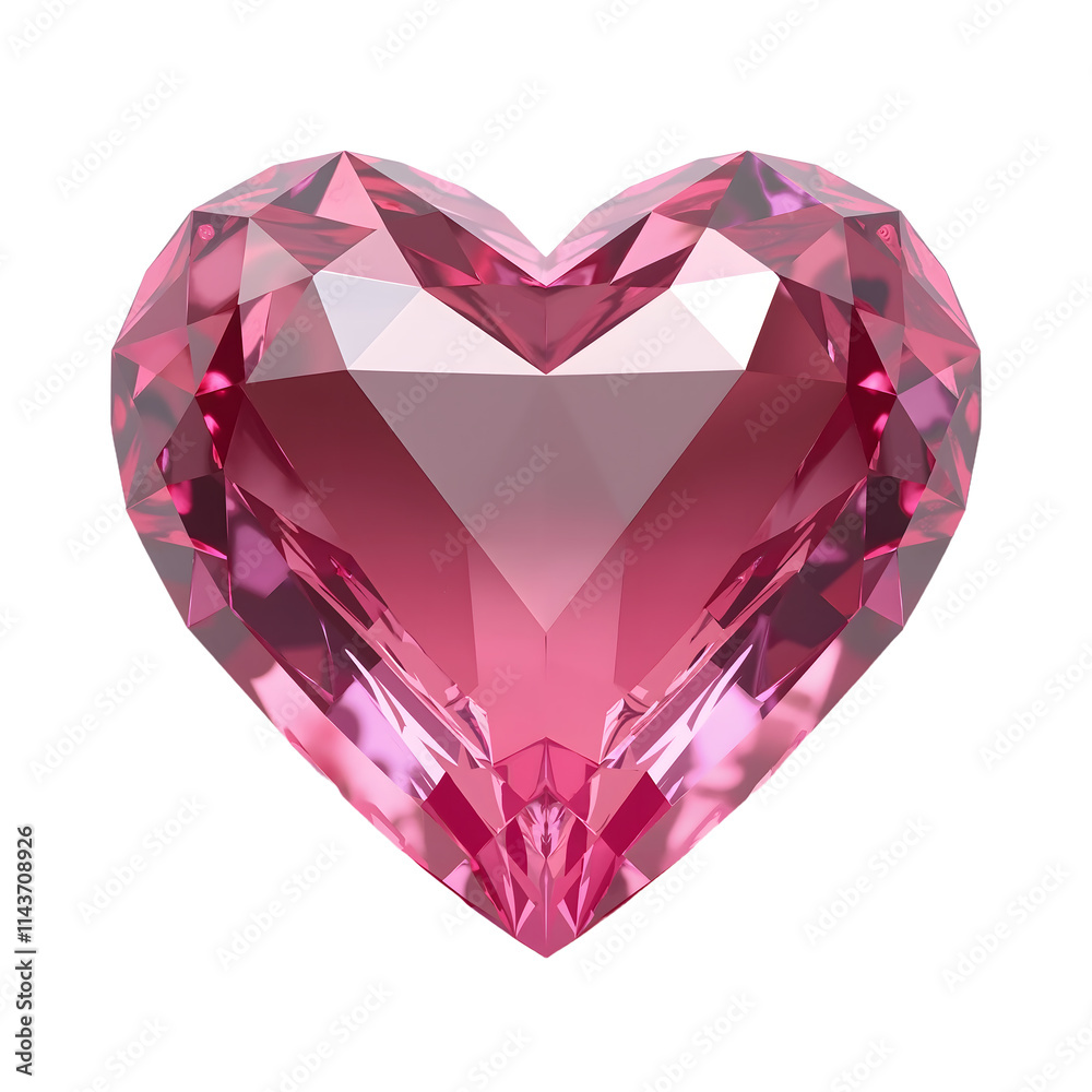 Pink Heart Shaped Gemstone Diamond Pink Heart Shaped Gemstone Diamond