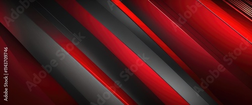 Abstract Red and black light pattern gradient metal texture background