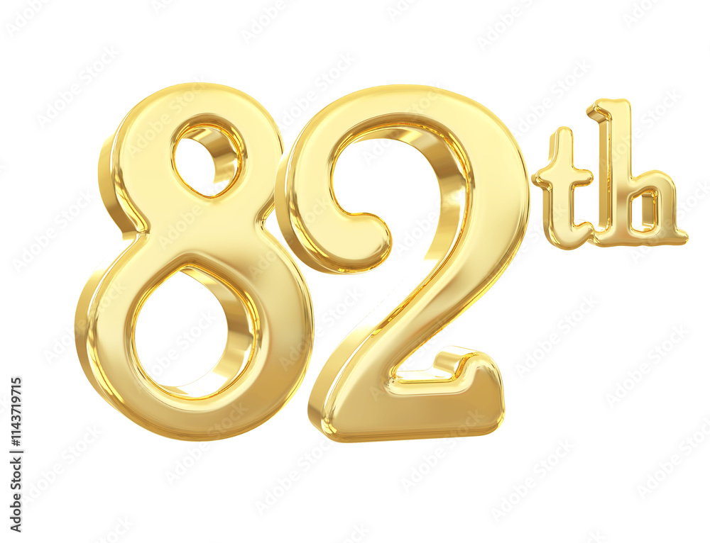 82th Anniversary Gold 82th Anniversary Gold