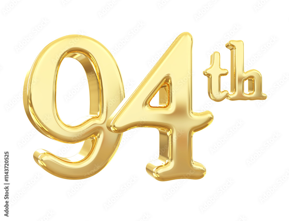 94th Anniversary Gold 94th Anniversary Gold