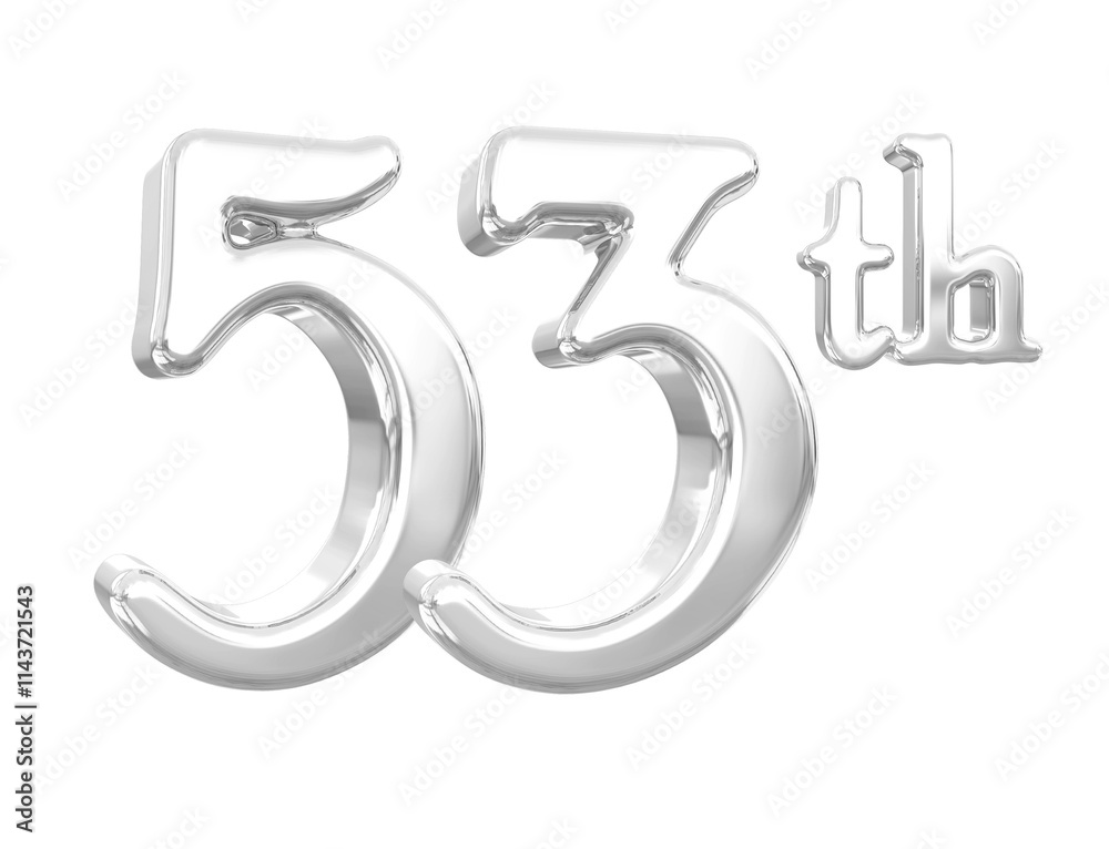 53th Anniversary Silver 53th Anniversary Silver