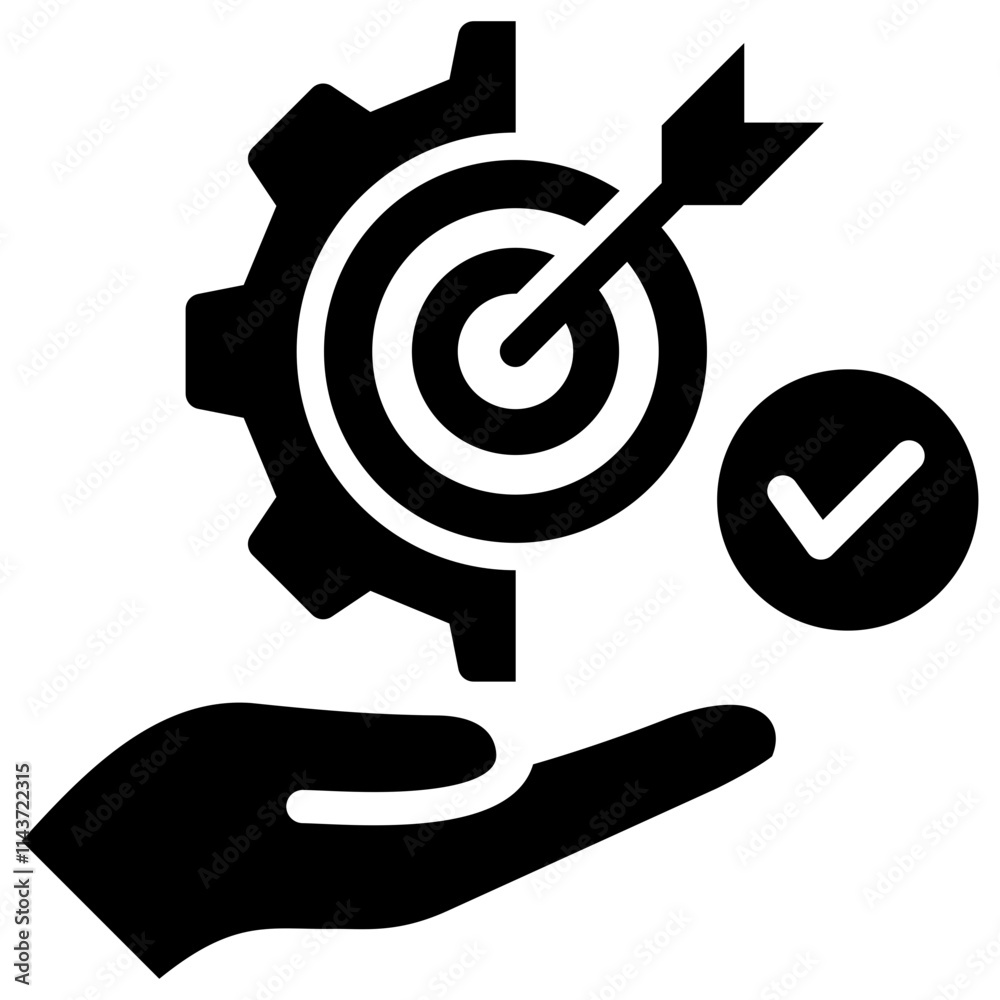 Goal Achievement Icon Goal Achievement Icon