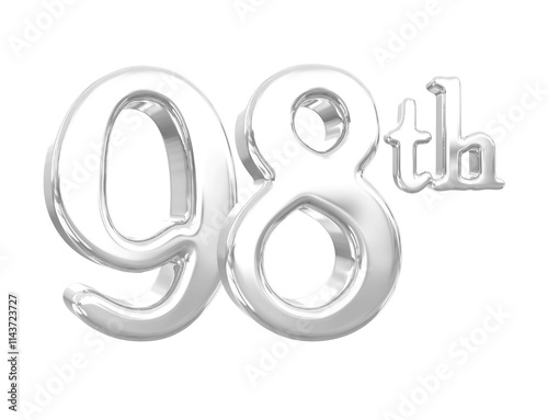 98th Anniversary Silver