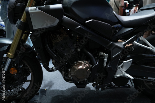 Wallpaper Mural A futuristic electric motorcycle is shown at an auto show in Bangkok, Thailand, on December 8, 2024. Torontodigital.ca