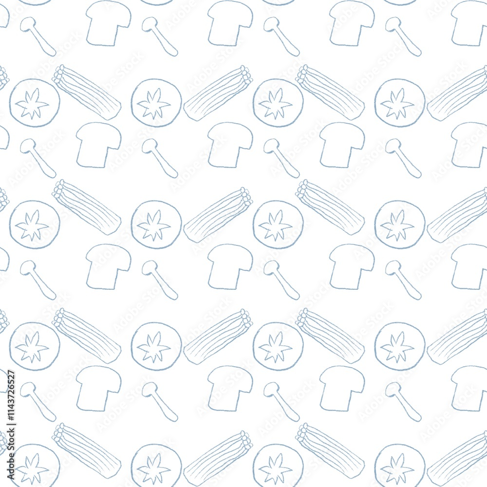 seamless pattern with mushroom seamless pattern with mushroom
