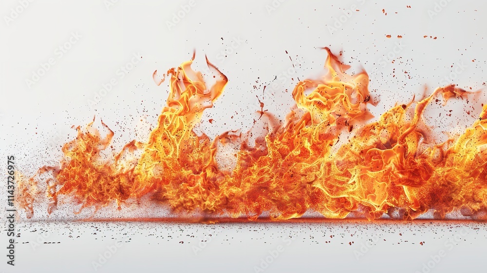 Ai generated texture of fire on a black background, fire flame, burning fire on a dark area, fire background, fire frame, fire flames background Ai generated texture of fire on a black background, fire flame, burning fire on a dark area, fire background, fire frame, fire flames background