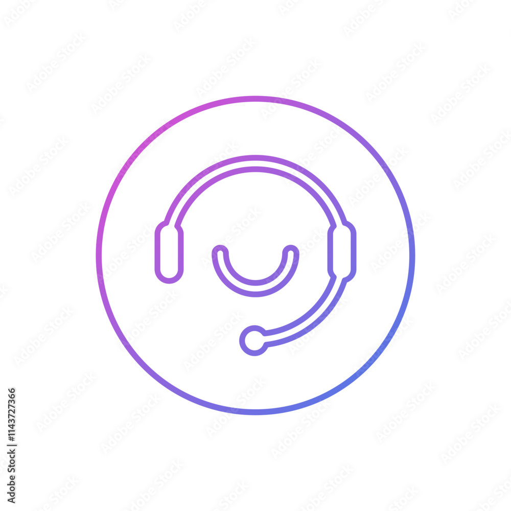 Call line vector icon, flat design customer service symbol. Call line vector icon, flat design customer service symbol.