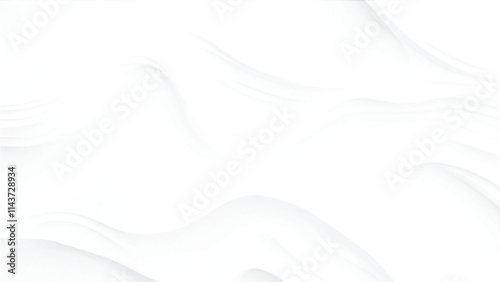 white silk textured cloth background,Closeup of rippled satin fabric with soft waves.