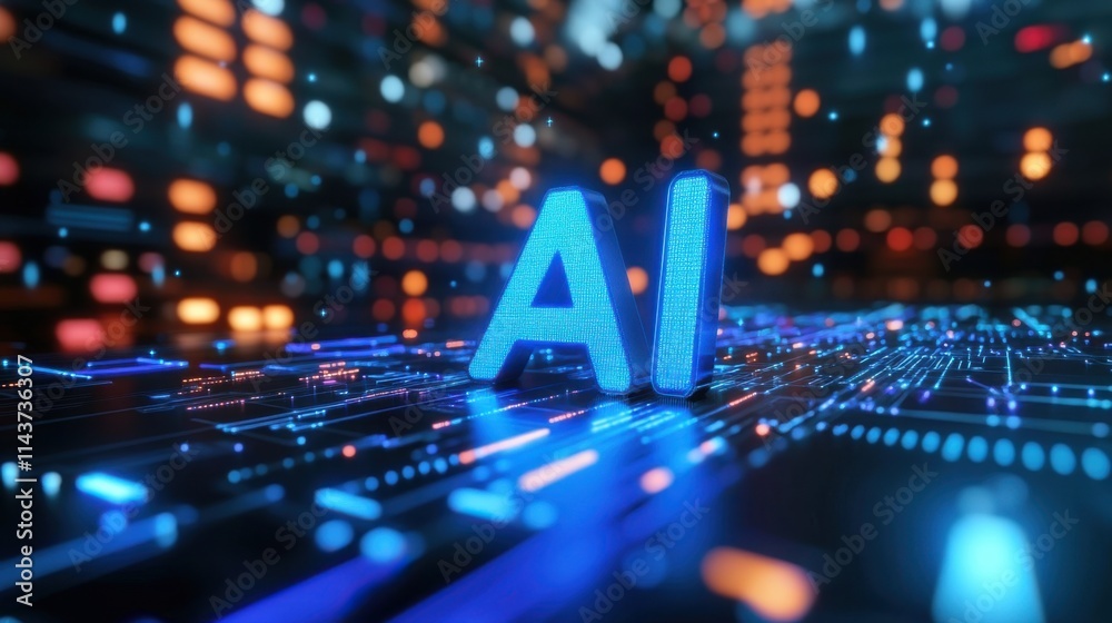 The concept of AI artificial intelligence The concept of AI artificial intelligence