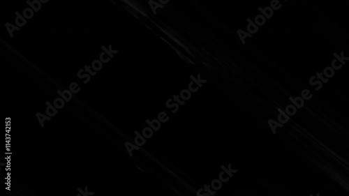 Brush stroke black and white transition background. hand drawn brush stroke animation.suitable for abstract background for presentations and ads.  alpha channel only 4k.