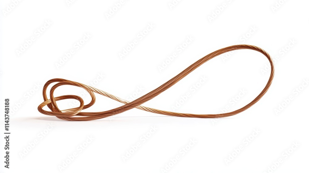 Jump rope on white isolated background Jump rope on white isolated background